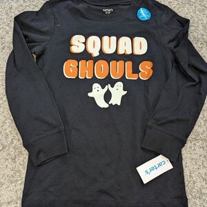 Carter's Kids Black 'Squad Ghouls' Long Sleeve Shirt